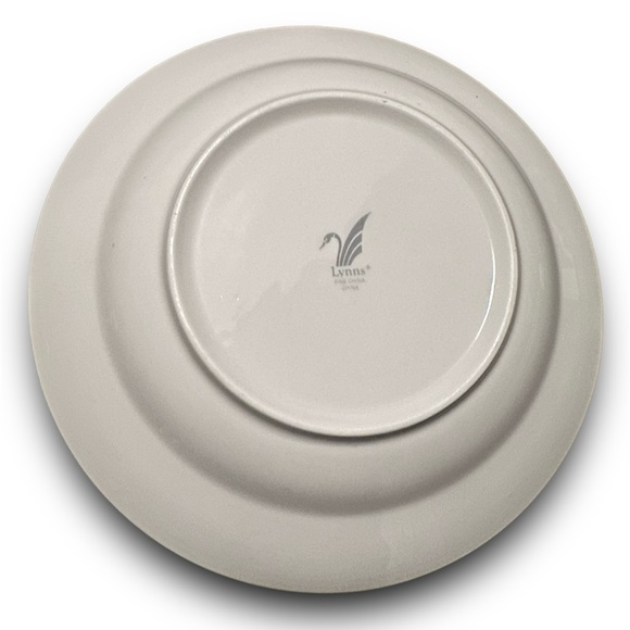 Ciera Royal Iris by Lynn’s China Fine China Rimmed Soup Bowl - Picture 3 of 3